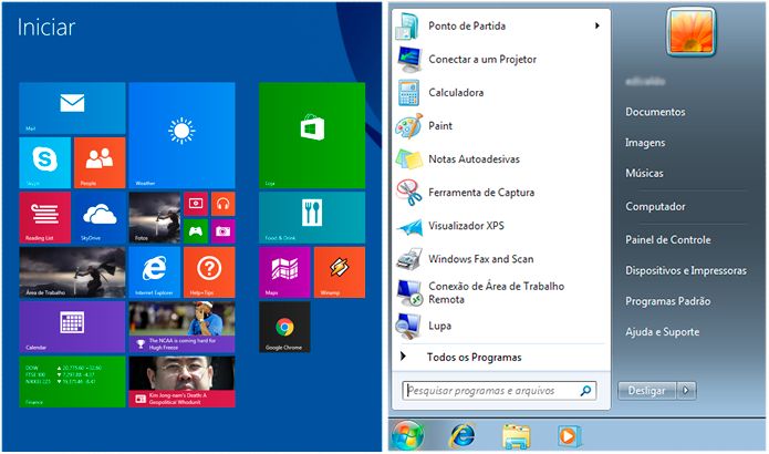 Adicionar o menu de programas no Windows 8.1