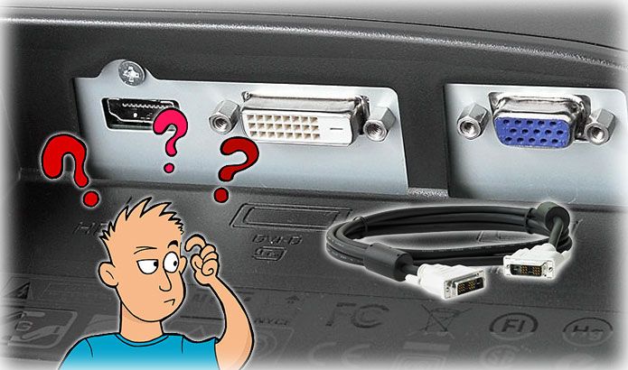 Tipos de cabo DVI