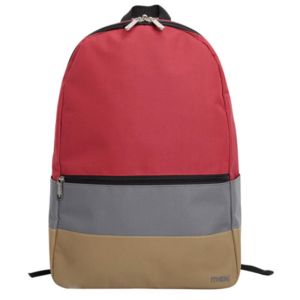 MOCHILA PARA NOTEBOOK STYLE VERMELHA/CINZA