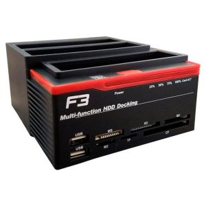 DOCK STATION P/2 HD SATA + 1 HD IDE 2.5"/3.5" USB 3.0 JC- DOC892