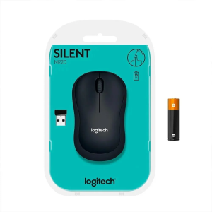 MOUSE S/FIO USB PRETO SILENT M220 - 910-007482 - LOGITECH