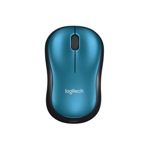 MOUSE SEM FIO MINI USB M185 AZUL