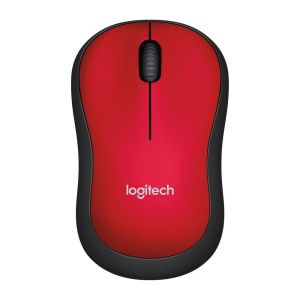 MOUSE SEM FIO VERMELHO M185