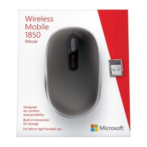 MOUSE SEM FIO USB MOBILE 1850 PRETO