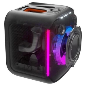 CAIXA DE SOM BLUETOOTH 5.1  PARTYBOX ENCORE C/ 2 MICROFONES PRETO - JBLPBENCORE2MICBR