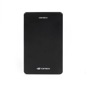 CASE PARA HD EXTERNO 2,5, SATA, USB 2.0, PRETO - CH-210BK