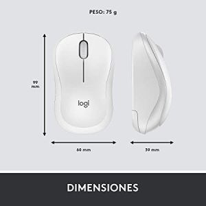 MOUSE SEM FIO USB BRANCO SILENT M220