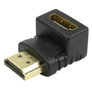 ADAPTADOR HDMI MACHO/FEMEA 90° VERTICAL