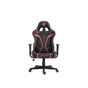 CADEIRA GAMER LEGACY SERIES PRETO/SALMAO - 62000145