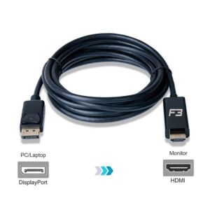 CONVERSOR DISPLAYPORT MACHO X HDMI MACHO 1.8M 1244