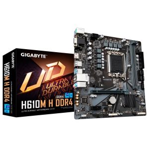 PLACA MÃE H610M  LGA1700, H610, DDR4,