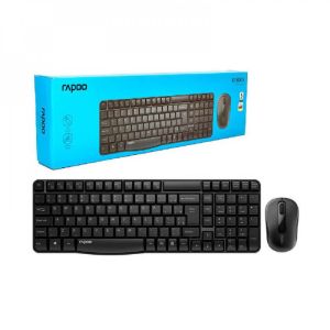 KIT TECLADO E MOUSE SEM FIO USB 1000 DPI RA001