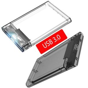 CASE PARA HD 2.5 USB 3.0 TRANSPARENTE CS-U3T