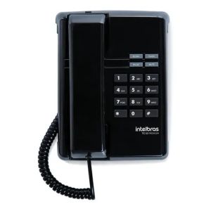 TELEFONE FIXO PREMIUM PRETO TC50