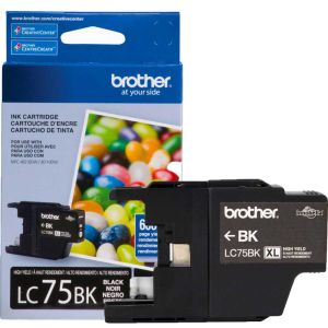 CARTUCHO DE TINTA LC75BK PRETO