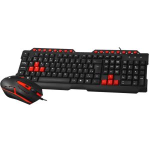 KIT TECLADO E MOUSE GAMER USB GK-20BK