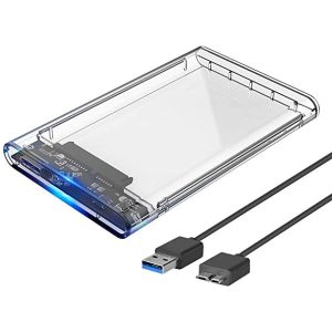 CASE PARA HD 2.5 USB 3.0 TRANSPARENTE CS-U3T