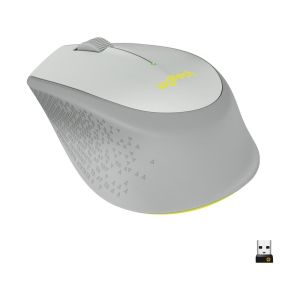 MOUSE SEM FIO USB CINZA M280 - 910-004285