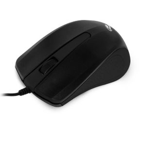 MOUSE USB  MS-20BK  PRETO