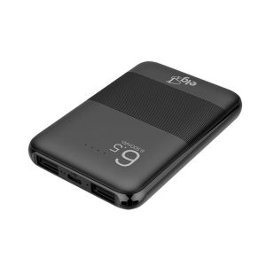 CARREGADOR PORTATIL ELG 6500MAH PRETO - PB65