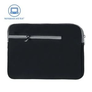 CAPA PARA NOTEBOOK NEOPRENE 15,6 PRETO BO40