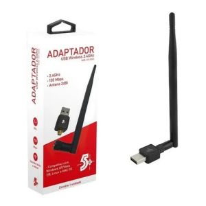 ADAPTADOR USB WIRELESS 2.4GHZ INTERFACE USB 015-0065