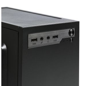 GABINETE 2 BAIA, COM FONTE DE 200W, PTO - MT-27BK