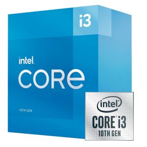 PROCESSADOR  CORE I3-10105, CACHE 6MB, 3.7GHz (4.4GHz MAX TURBO), LGA 1200 - BX8070110105