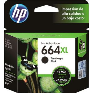 CARTUCHO DE TINTA 664XL PRETO 8,5ML F6V31AB