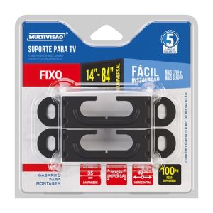 SUPORTE FIXO PARA TV DE 14" A 84" PRETO M1-PR