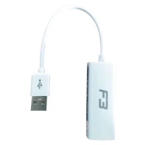 CONVERSOR USB MACHO PARA REDE RJ45 10/100 - 1046