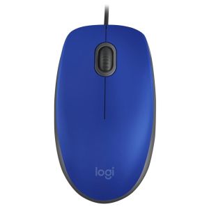 MOUSE USB ML110 COM CLIQUE SILENCIOSO, DESIGN AMBIDESTRO, AZUL - 910-006662