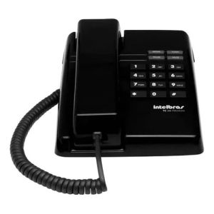 TELEFONE FIXO PREMIUM PRETO TC50