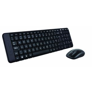 KIT TECLADO E MOUSE SEM FIO USB MK220