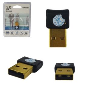 ADAPTADOR BLUETOOTH 5.0 USB PRETO - AD0574B