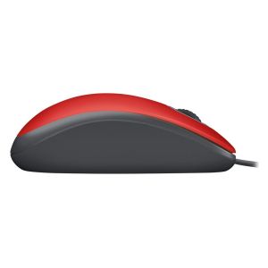 MOUSE USB ML110 COM CLIQUE SILENCIOSO, DESIGN AMBIDESTRO, VERMELHO - 910-006755