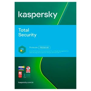 ANTI-VIRUS KASPERSKY TOTAL SECURITY 5 USUÁRIOS 1ANO DOWLOAND  KL1949KDEFS