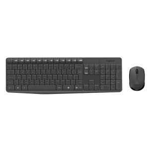 KIT TECLADO E MOUSE SEM FIO USB MK235