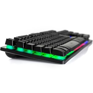 TECLADO GAMER USB RAPID FIRE REV RAINB