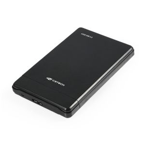 CASE PARA HD EXTERNO 2,5, SATA, USB 3.0, PRETO  -  CH-310BK