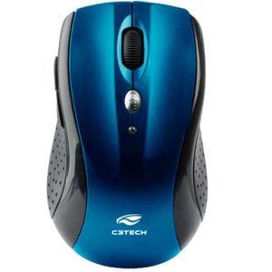 MOUSE SEM FIO USB AZUL M-W012BL