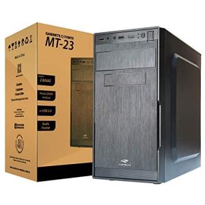 GABINETE 2 BAIA COM FONTE 200W PS-200V MT-23BK