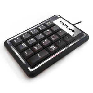 TECLADO NÚMERICO USB, PRETO - KN-11BK