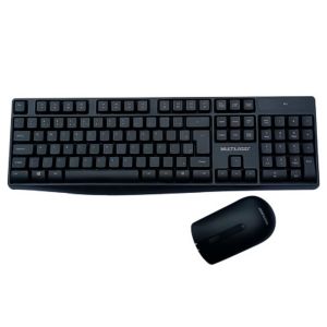 KIT TECLADO E MOUSE SEM FIO 2.4GHZ, USB C/PILHAS, PRETO - TC270