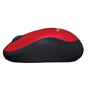 MOUSE SEM FIO VERMELHO M185