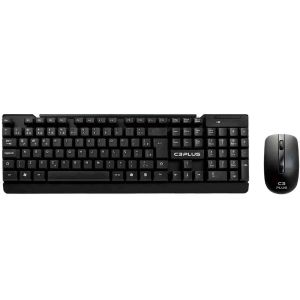 KIT TECLADO E MOUSE SEM FIO USB  K-W11BK