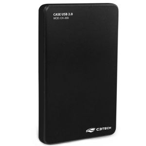 CASE PARA HD SATA 2.5 USB 2.0 CH-200BK