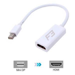 CONVERSOR MINI DISPLAYPORT MACHO / HDMI FEMEA 15CM 259